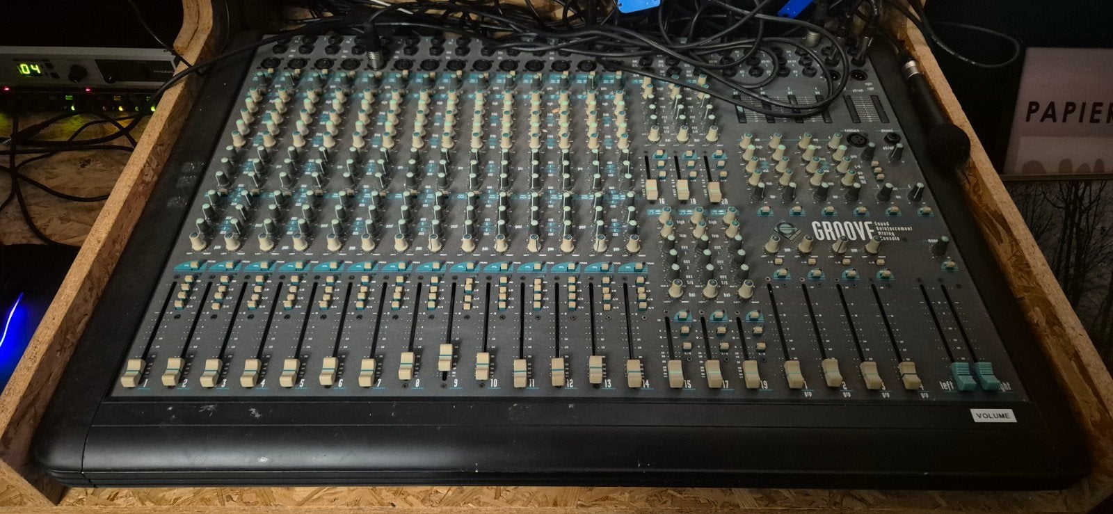 Generalmusic GROOVE 14+6 analoge mengtafel / mixer – werkend, Muziek en Instrumenten, Mengpanelen, Ophalen, Gebruikt, 20 kanalen of meer