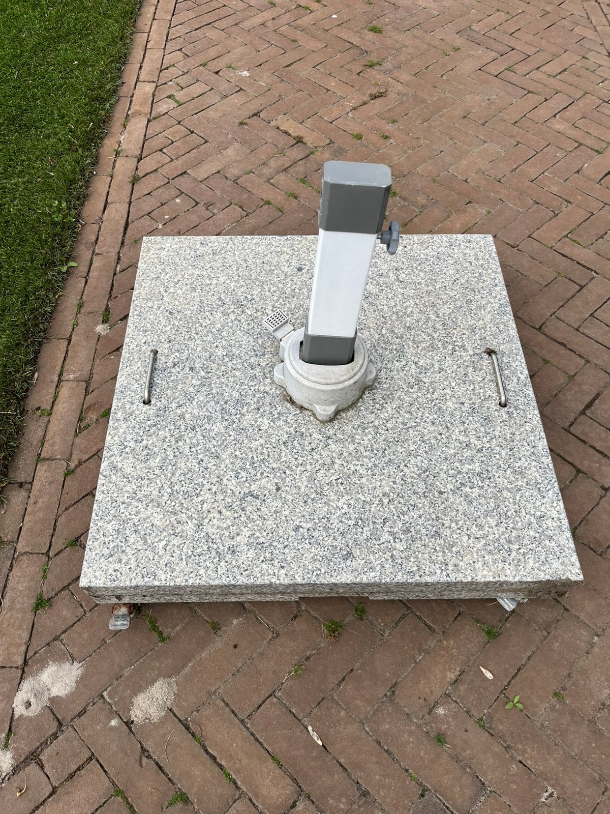 Parasolvoet 150 kg, Tuin en Terras, Parasols, Ophalen, Gebruikt, Minder dan 1 meter, Parasolvoet