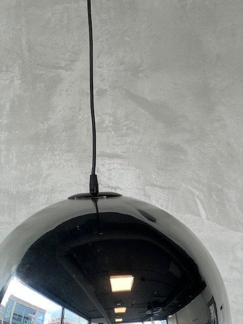 Fort Knox hanglampen 7x Viso lampen retro chroom prijs p/st, Kunststof, ., Vintage, Zo goed als nieuw