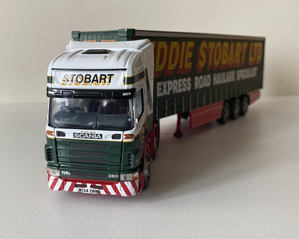 Corgi - Scania Topline 114 L -  380 Eddie Stobart Ltd., Ophalen of Verzenden, Nieuw, Bus of Vrachtwagen, Corgi
