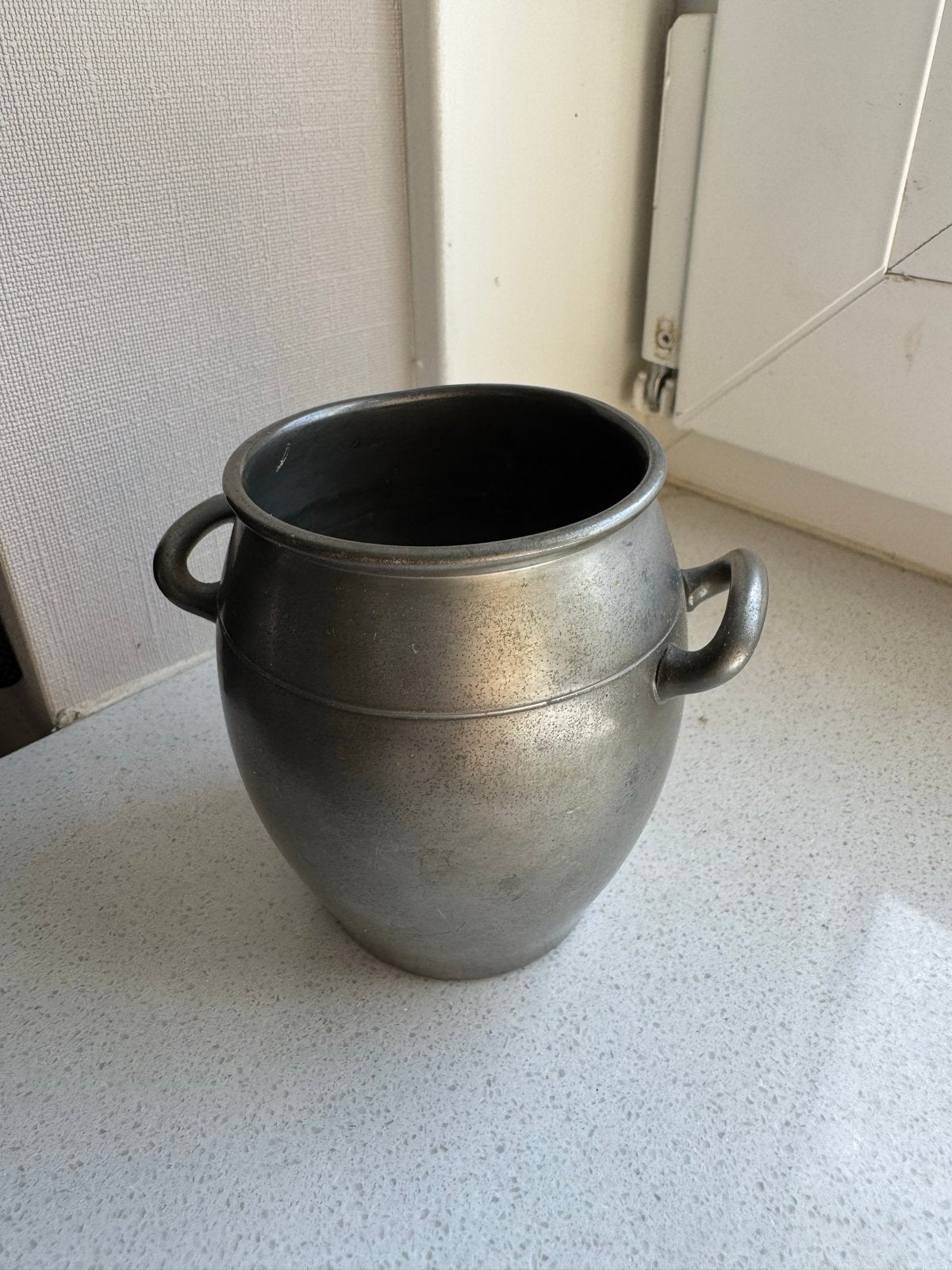 tinnen potje met handvatten, Ophalen of Verzenden