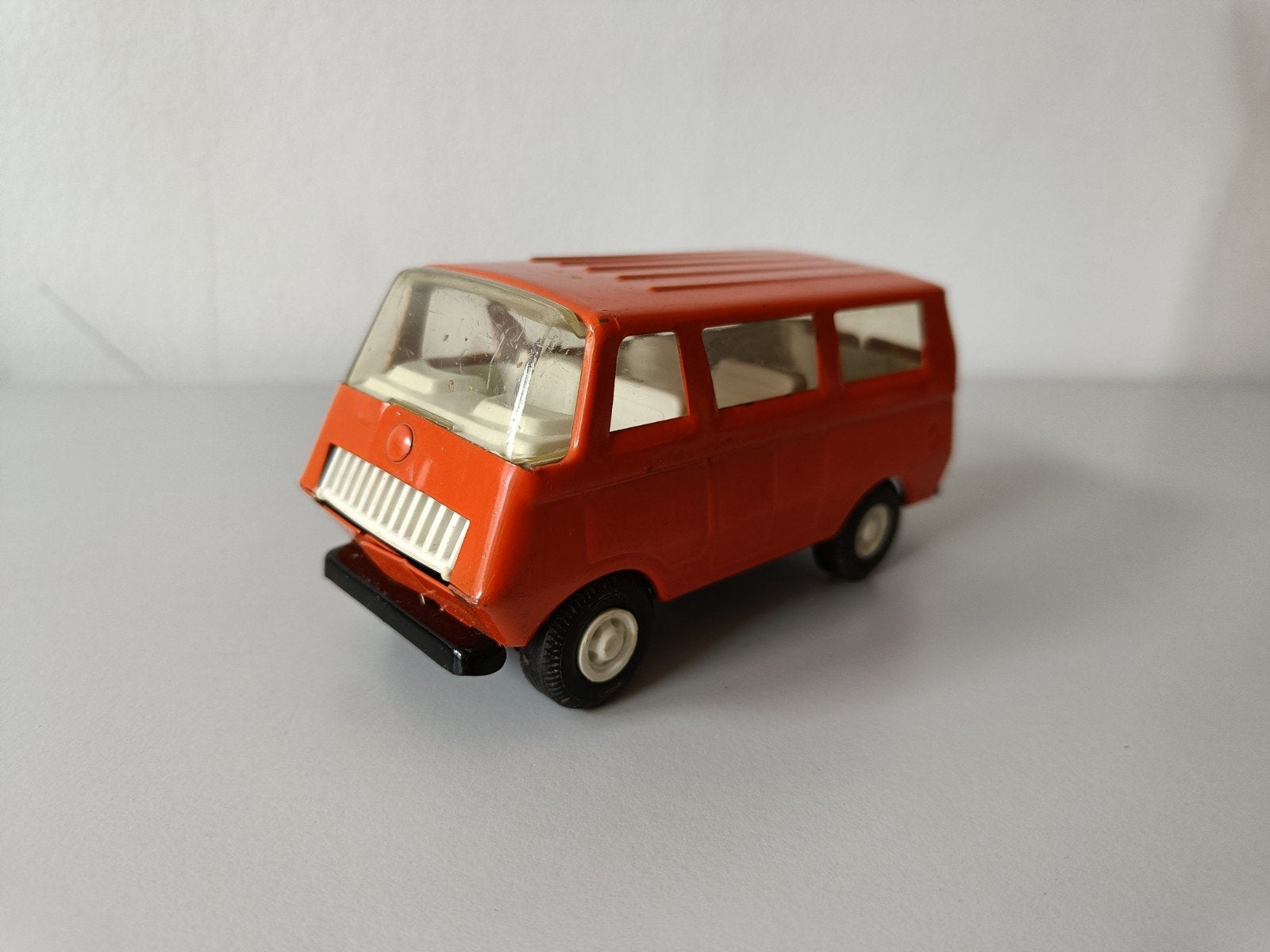 Vintage Tonka busje Oranje - Jaren '70 Model, Ophalen of Verzenden, Gebruikt