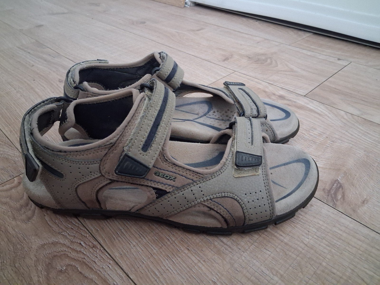 Geox sandalen maat 46, Kleding | Heren, Schoenen, Sandalen, Bruin, Ophalen of Verzenden, Geox