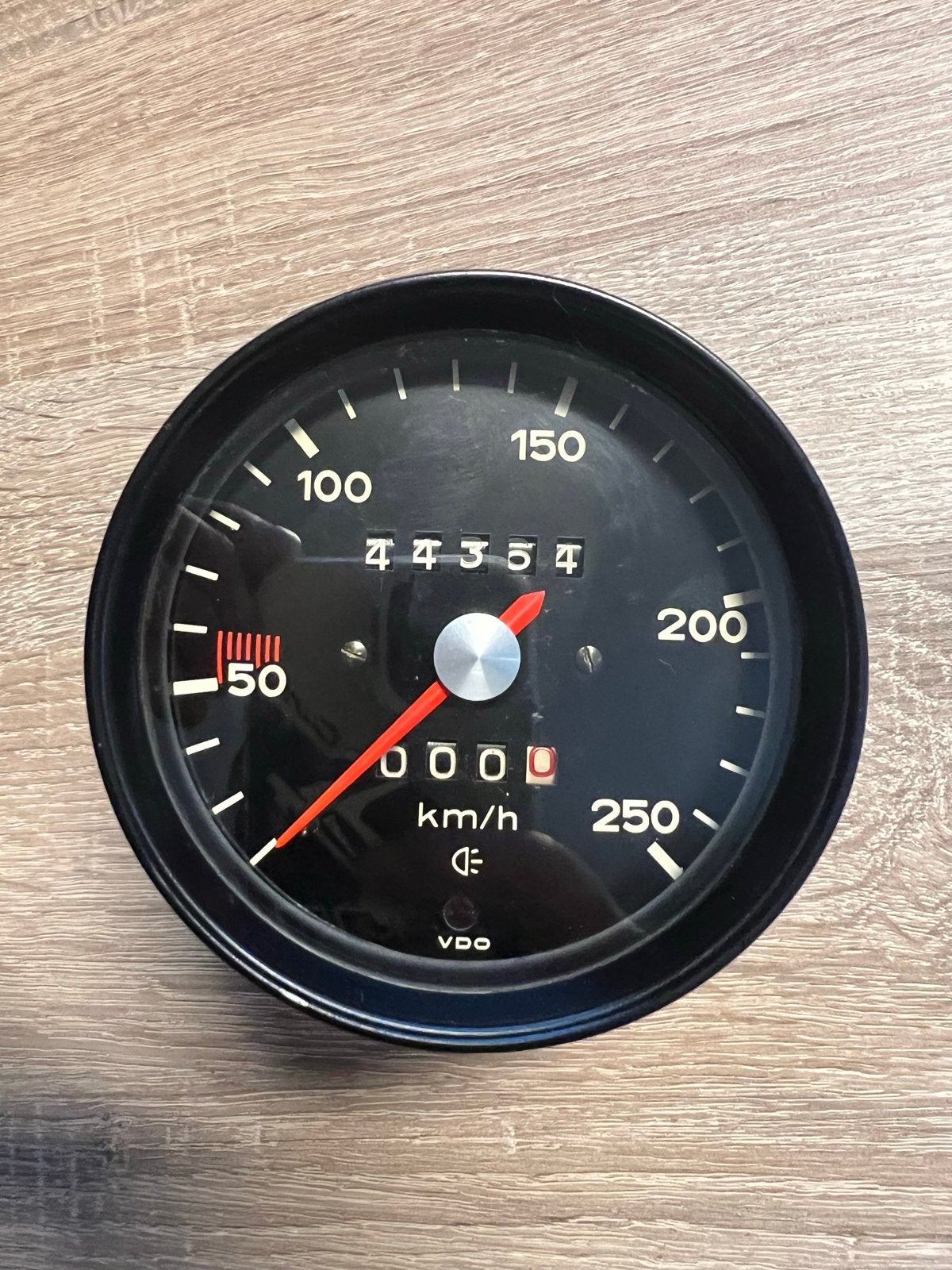 Porsche 911 (F model) VDO snelheidsmeter 91164150100, Ophalen of Verzenden, Gebruikt, Porsche