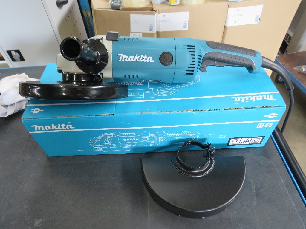 Makita GA9020RF haakse slijper - 230mm - 2200W - softstart, Doe-het-zelf en Verbouw, Gereedschap | Slijpmachines, Makita, Haakse handslijpmachine