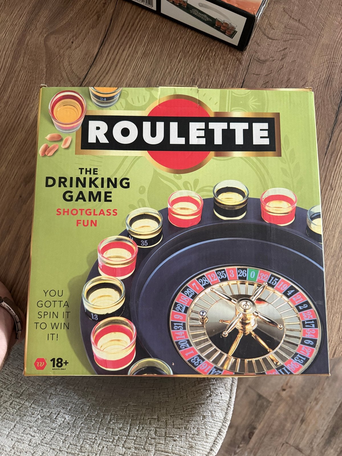 Roulette en Beer Pong (shotversie) Drankspellen Set, Drie of vier spelers, Ophalen of Verzenden, Zo goed als nieuw
