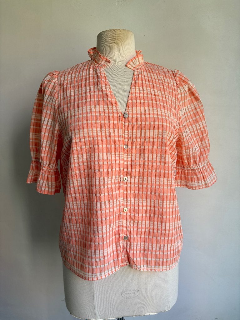 minus blouse oranje, Minus, Verzenden, Oranje, Zo goed als nieuw