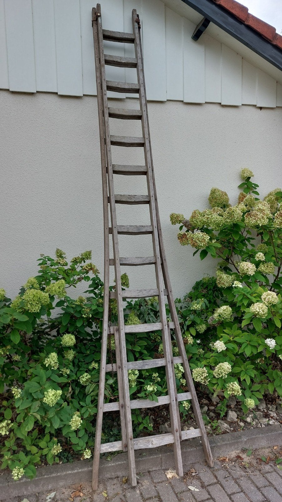 LADDER HOUT 2X14, Doe-het-zelf en Verbouw, Ophalen of Verzenden, 2 tot 4 meter