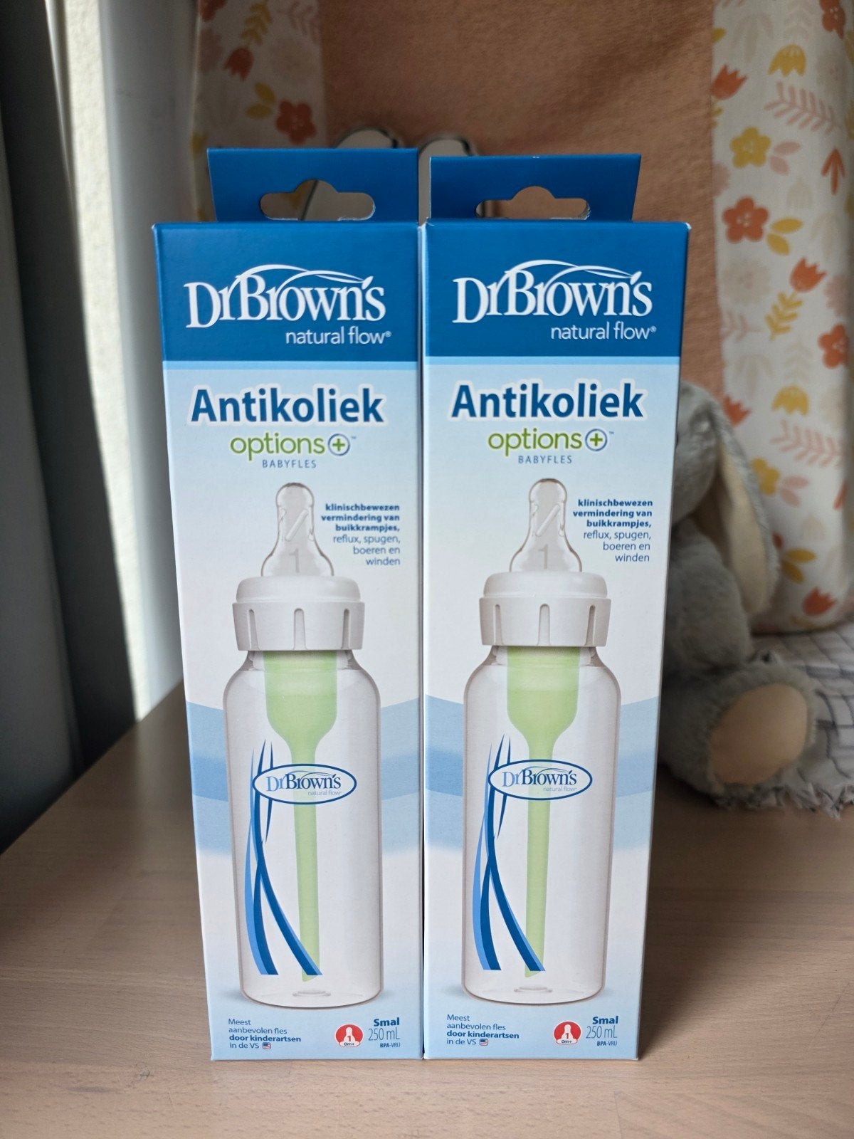 2 stuks - Dr. Brown's Babyflessen - ongebruik, Ophalen of Verzenden, Nieuw
