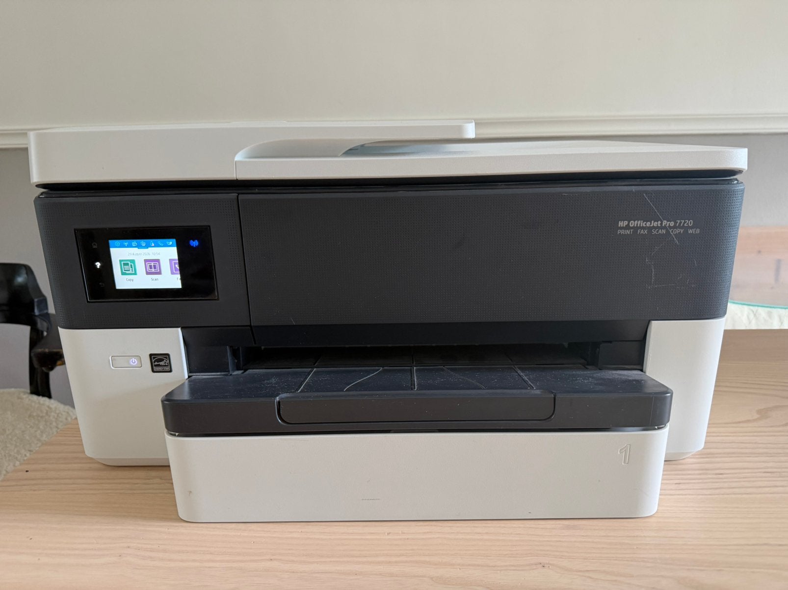HP OfficeJet Pro 7720 All-in-One Printer, Computers en Software, Printers, Ophalen, Gebruikt, Faxen, Inkjetprinter