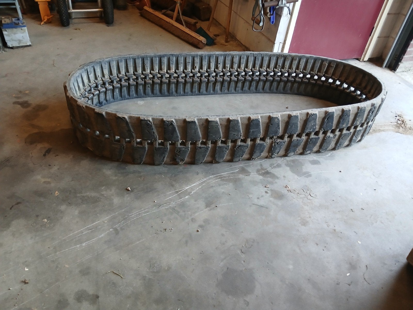 rubberen rups minigraver 3,5 tonner, Ophalen, Gebruikt, Rechthoekig