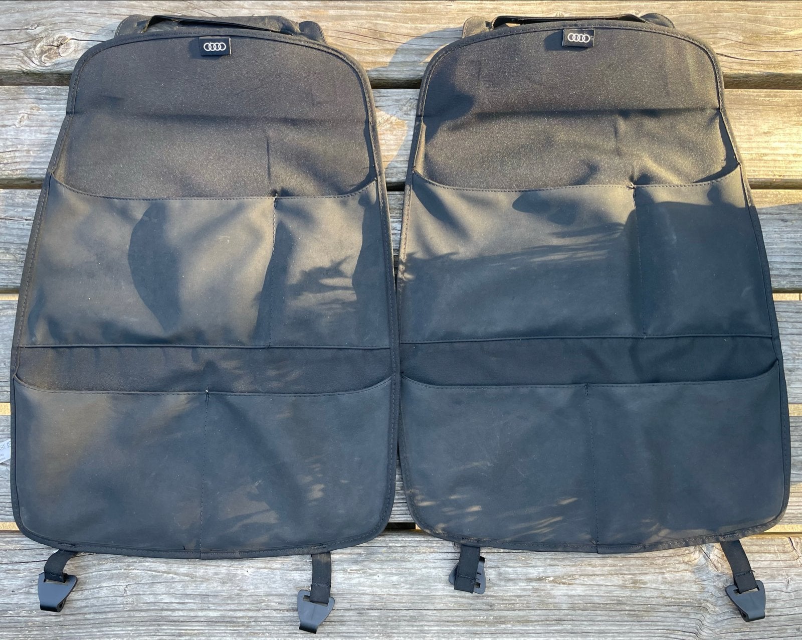 Set van 2 originele Audi rugleuningorganisers, Ophalen, Gebruikt