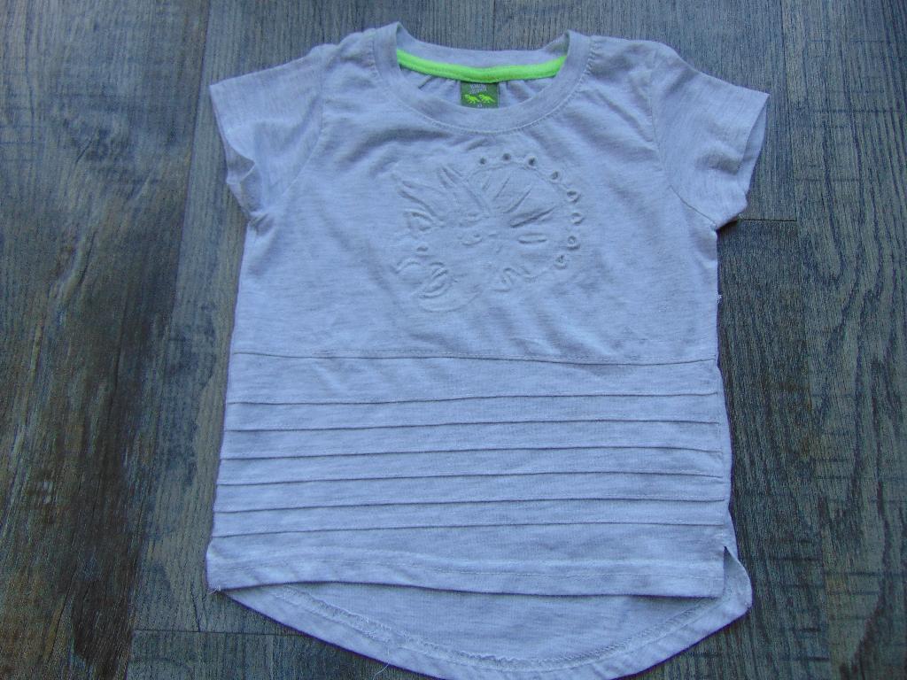 Kiki & Koko T-shirt grijs dino maat 92 shirt korte mouw, Ophalen of Verzenden, Zo goed als nieuw, Kiki&Koko, Shirt of Longsleeve