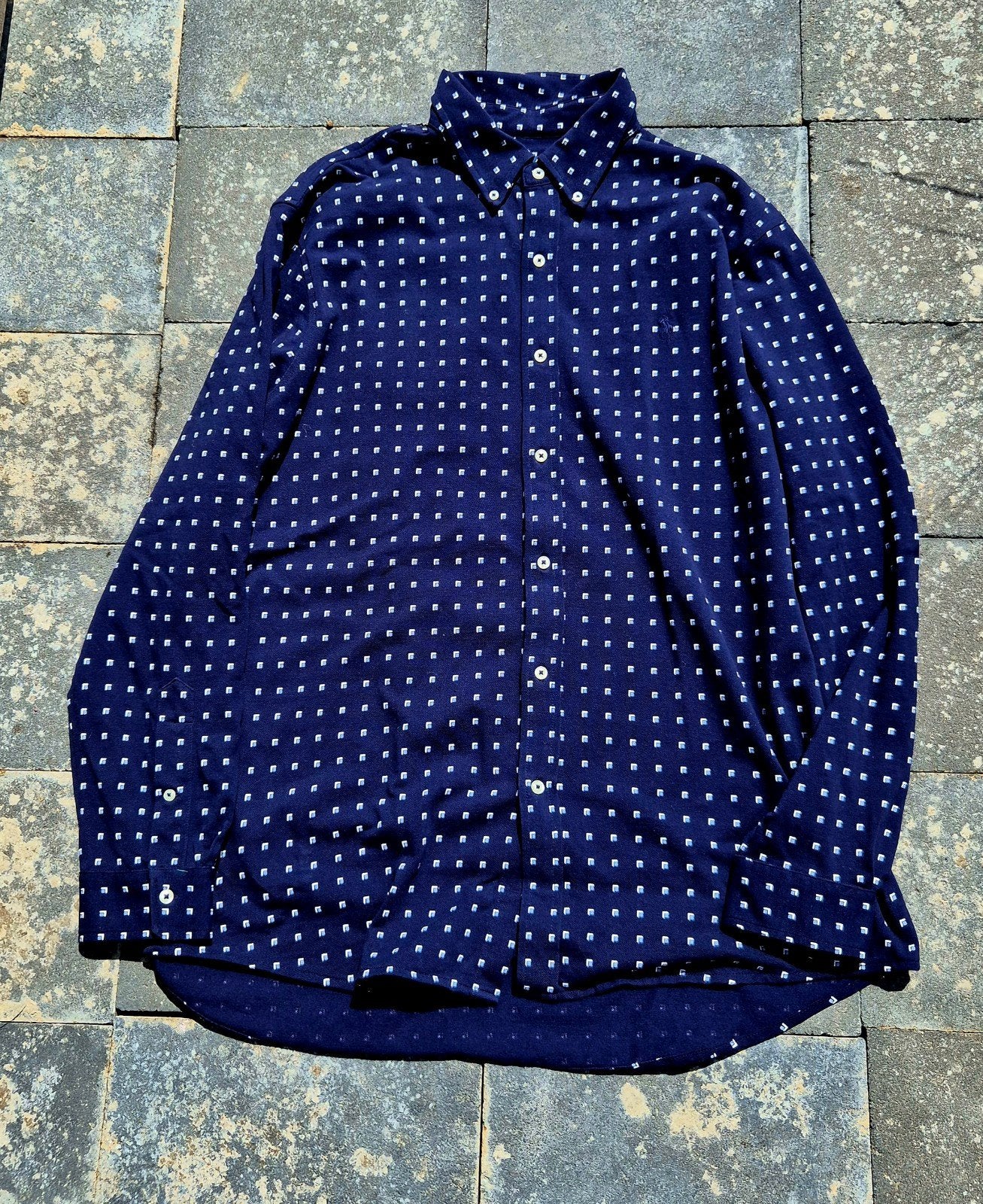 Polo Ralph Lauren overhemd hemd XXL 2XL, Blauw, Ophalen of Verzenden, Overige halswijdtes, Polo Ralph Lauren
