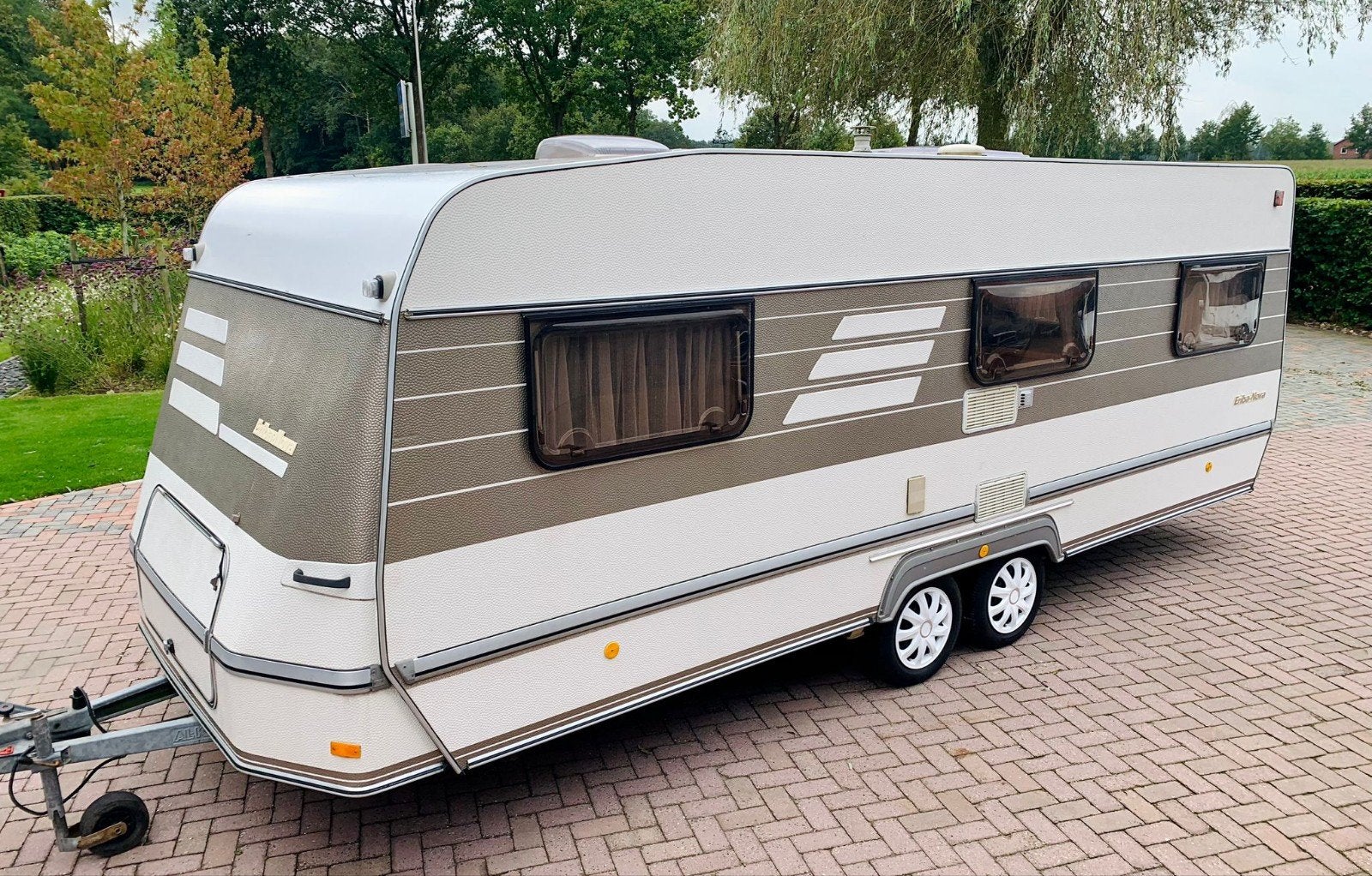 Nette Eriba nova 580 (1989) beschikbaar vanaf september, Caravans en Kamperen, Caravans, Luifel, Rondzit, Particulier, Eriba