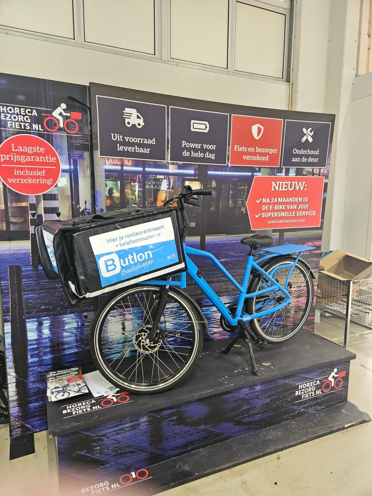 NIEUWE elektrische bezorgfiets – NOOIT GEBRUIKT –, Ophalen, Nieuw, Butlon