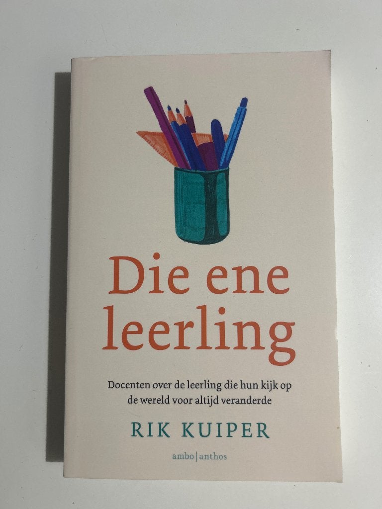 Boek Die ene leerling, Boeken, Rik kuiper, Nieuw, Ophalen of Verzenden, Nederland