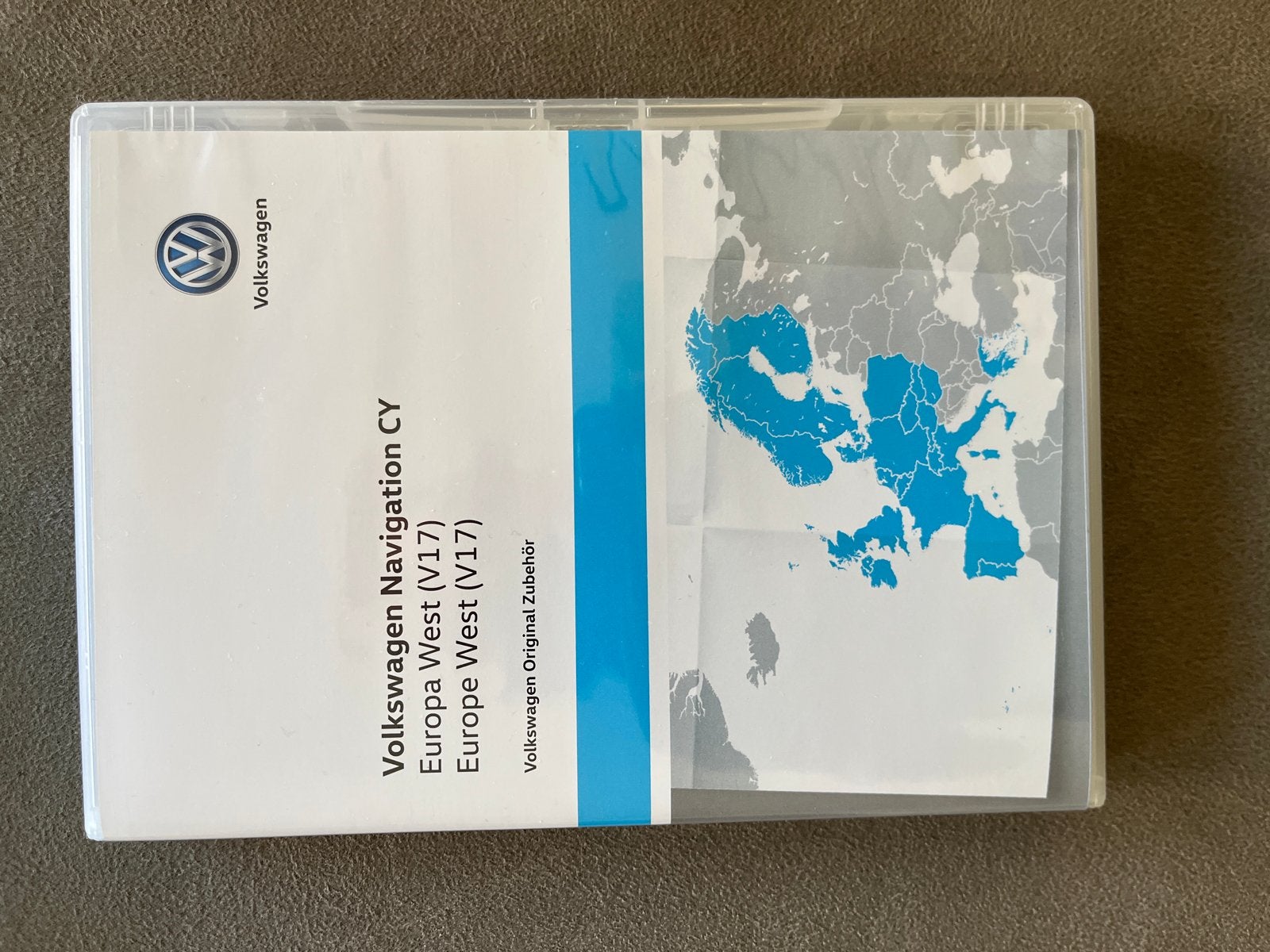 VW Navigatie CY Europa West V17 DVD, Ophalen of Verzenden, Zo goed als nieuw