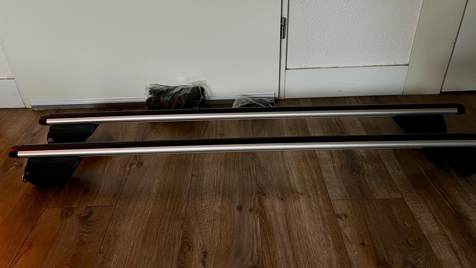 Hapro Cronos 125 aluminium dakdragers, Auto diversen, Dakdragers, Ophalen of Verzenden, Gebruikt
