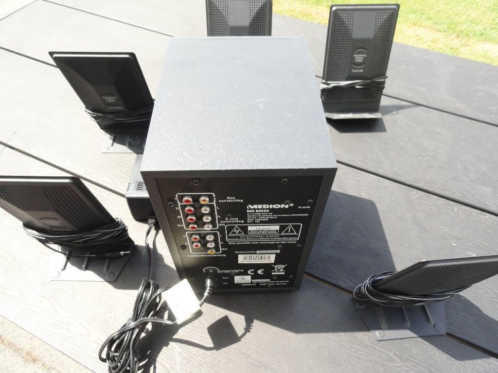 Medion MD 85500 5.1 Luidspreker set, Computers en Software, Ophalen of Verzenden, Audiokanaal 5.1