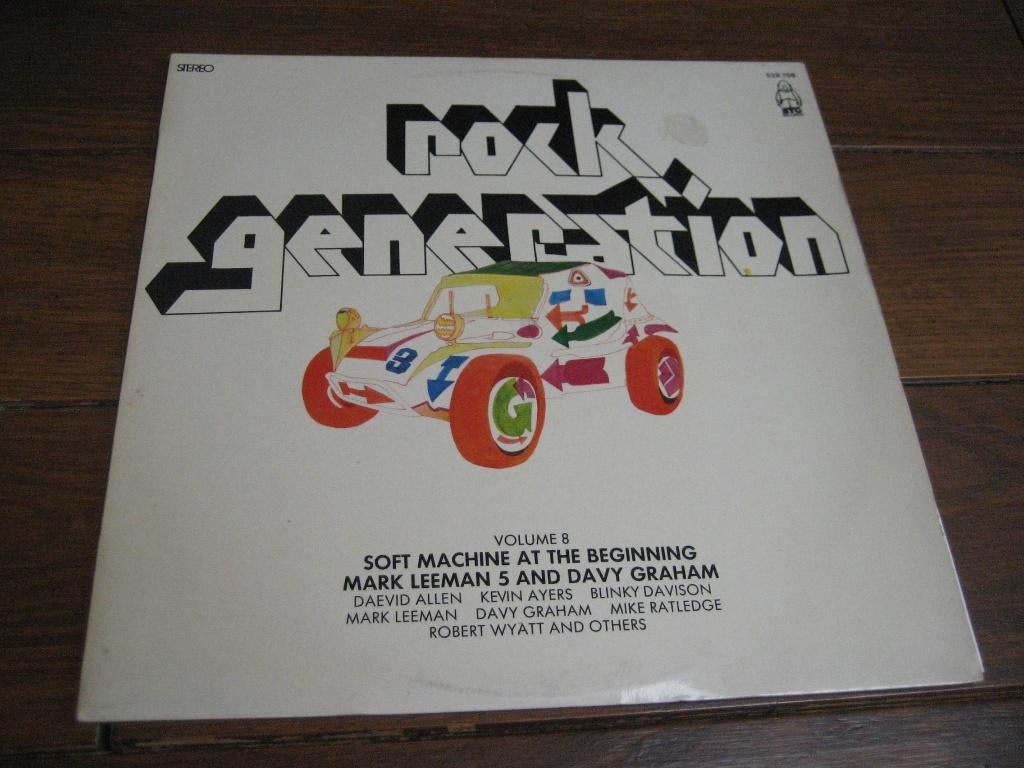 Soft machine lp rock generation album, Cd's en Dvd's, Vinyl | Rock, Ophalen of Verzenden, Zo goed als nieuw, 12 inch, Progressive