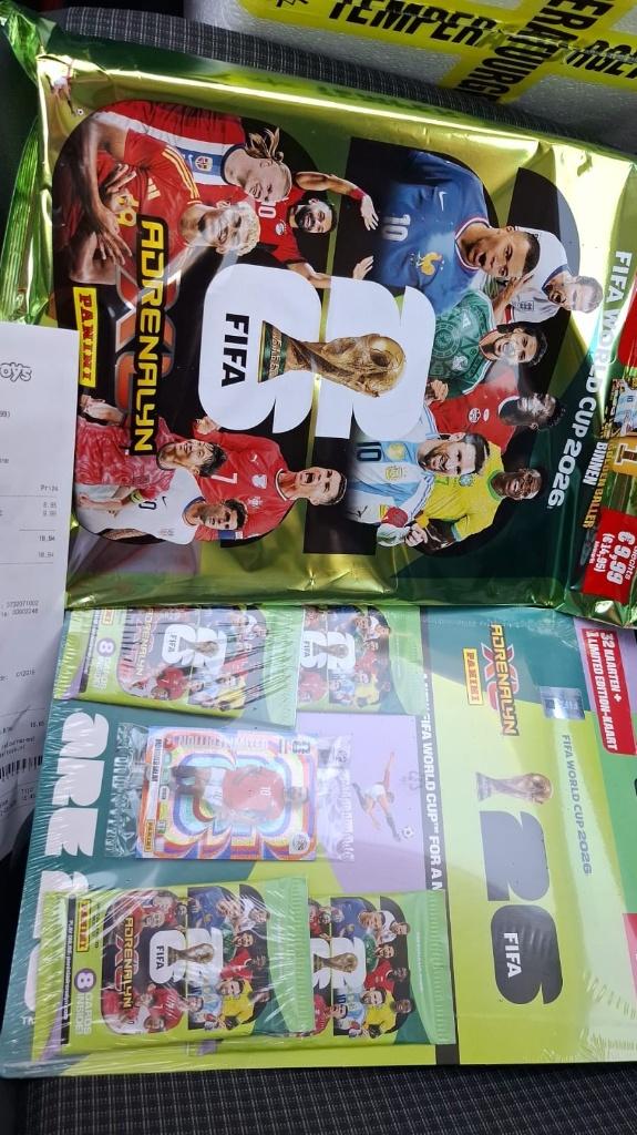 Panina FiFa VOETPLAATJES WK 2026 Ruilen, Ophalen of Verzenden, Zo goed als nieuw, Buitenlandse clubs, Poster, Plaatje of Sticker