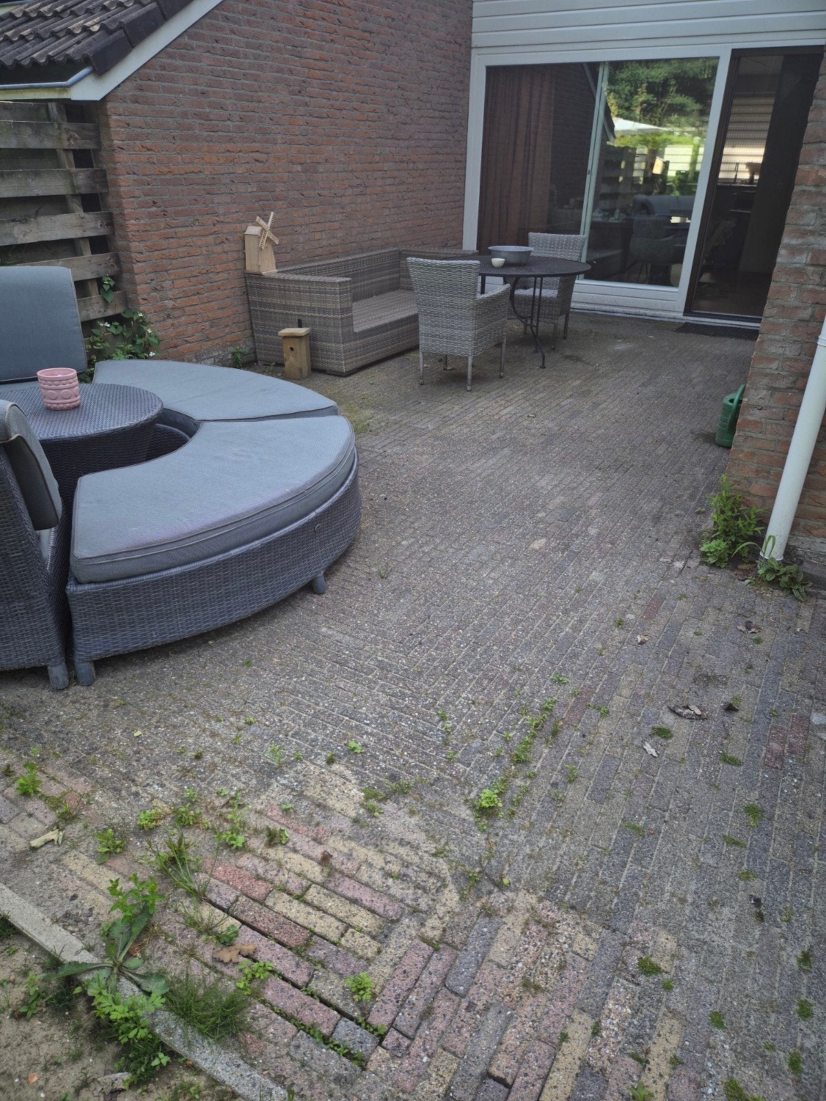 Gratis waaltjes af te halen, Tuin en Terras, Ophalen, Gebruikt, Beton, Klinkers