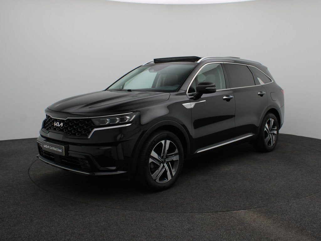Kia Sorento 1.6 T-GDI Hybrid 2WD DynamicPlusLine 5p. Trekhaa, Auto's, Kia, Gebruikt, 4 cilinders, 1650 kg, Zwart