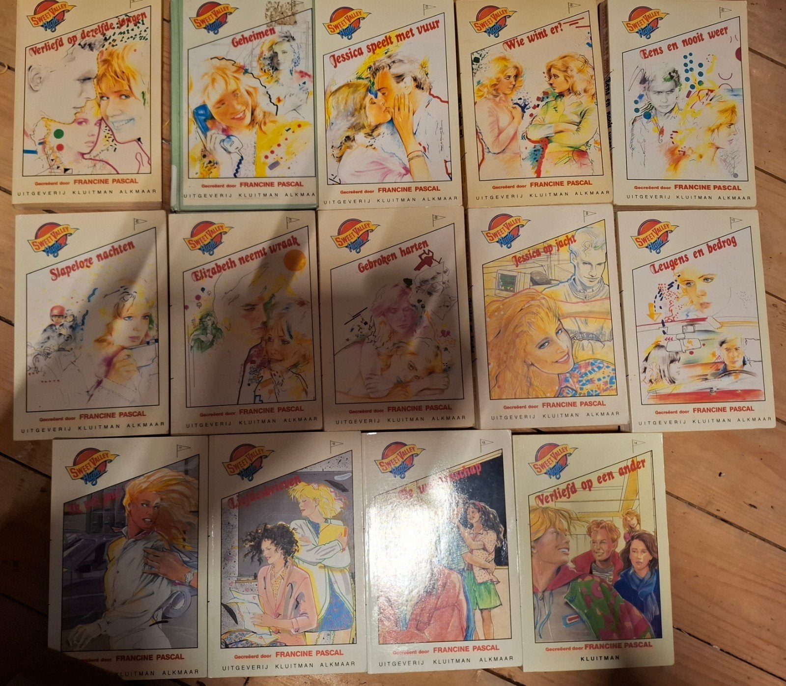 Sweet Valley High 14 boeken, Ophalen of Verzenden, Gelezen