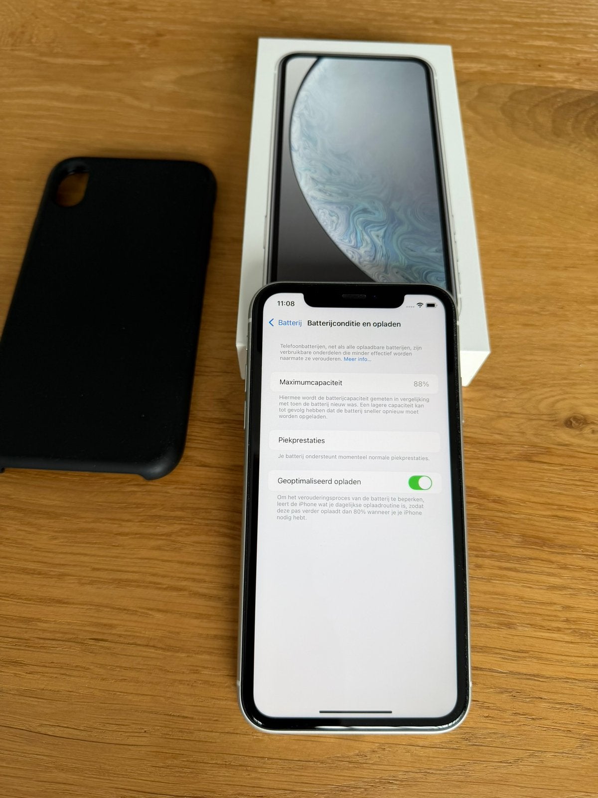 Apple iPhone XR 64Gb 88% battery, Wit, Ophalen of Verzenden, Zo goed als nieuw, 64 GB