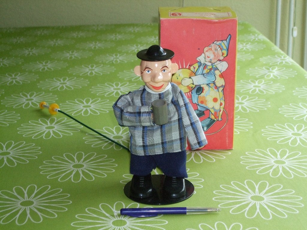 Drinkende man - met bewegende arm, Ophalen of Verzenden, Nieuw, Jongen of Meisje