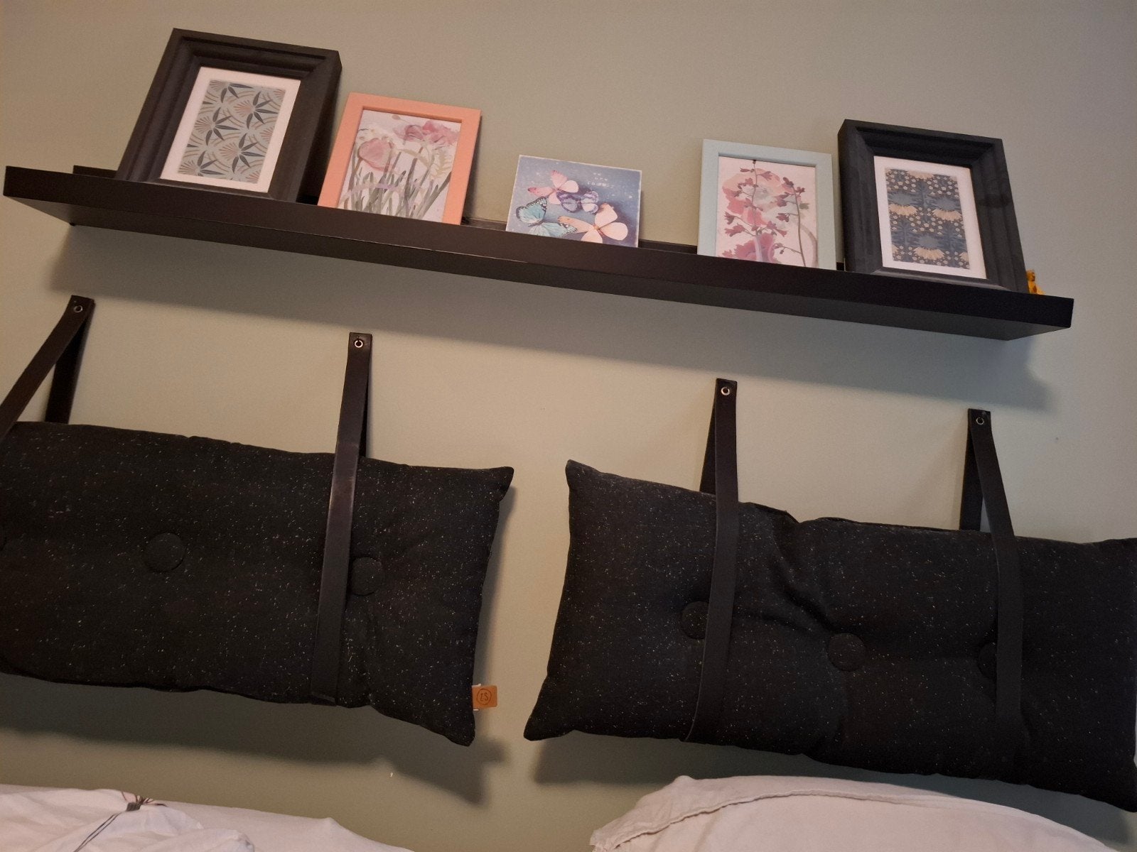 2 Zusss kussens zwart met wit stipje, Zusss, Zwart, Vierkant, Ophalen of Verzenden