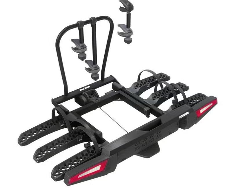 Fietsendrager Yakima FoldClick 3EVO - 3x E-Bike - Kantelbaar, Auto diversen, Elektrische fiets, Nieuw, Ophalen of Verzenden, 2 fietsen