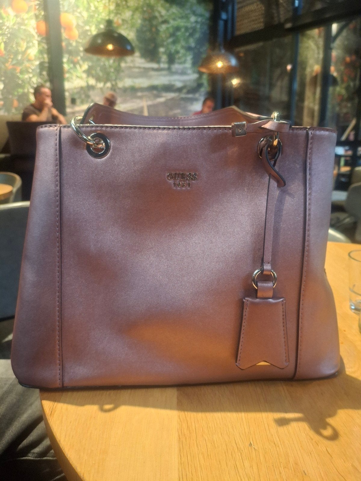 Guess handtas, zo goed als nieuw, Ophalen of Verzenden, Zo goed als nieuw, Roze, Handtas