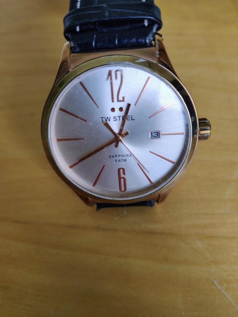 TW Steel Horloge - Elegant en Robuust, Overige materialen, Polshorloge, Ophalen of Verzenden, Leer