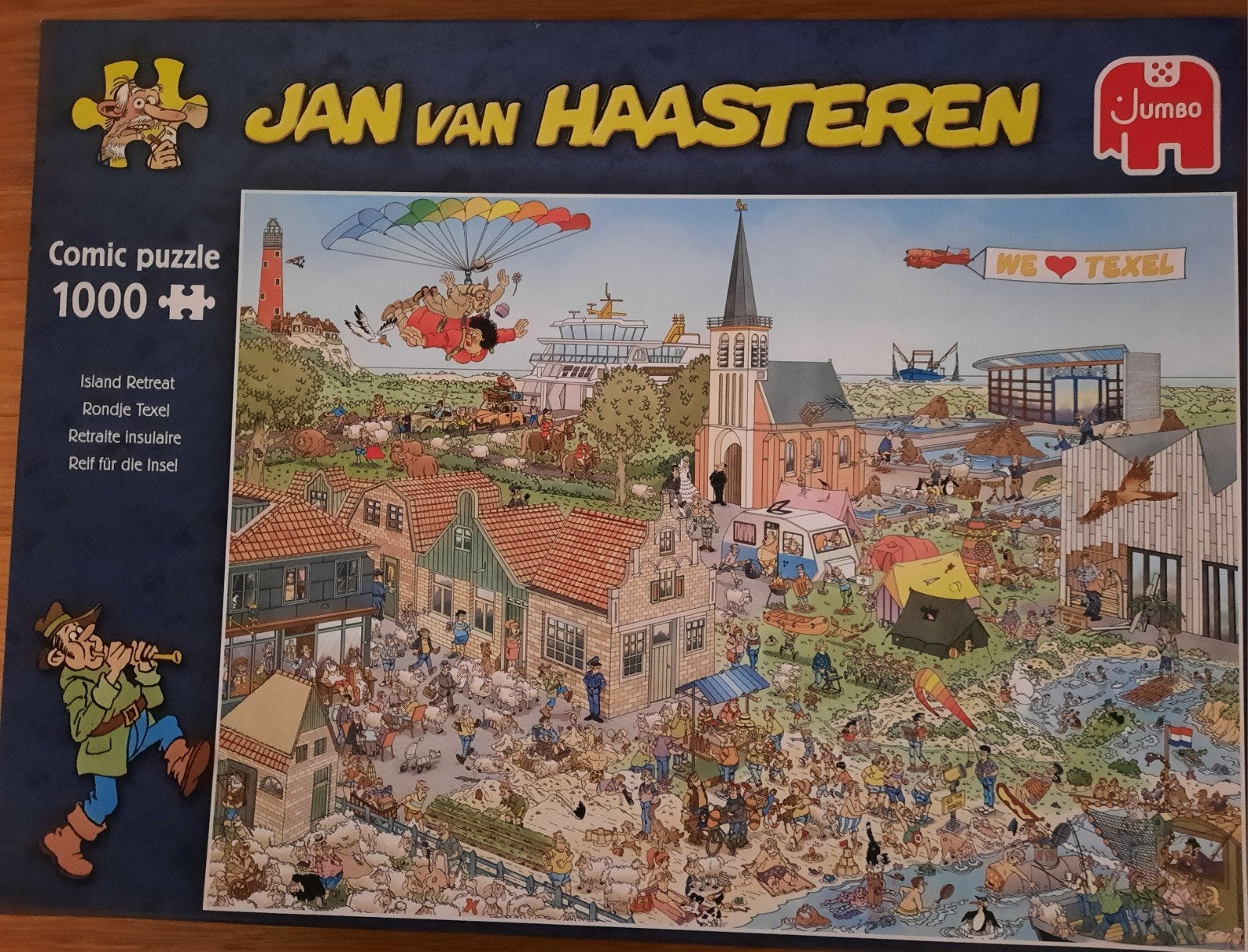 Puzzels van Texel voor liefhebbers van Texel en puzzelfanate, Ophalen, 500 t/m 1500 stukjes, Zo goed als nieuw, Legpuzzel