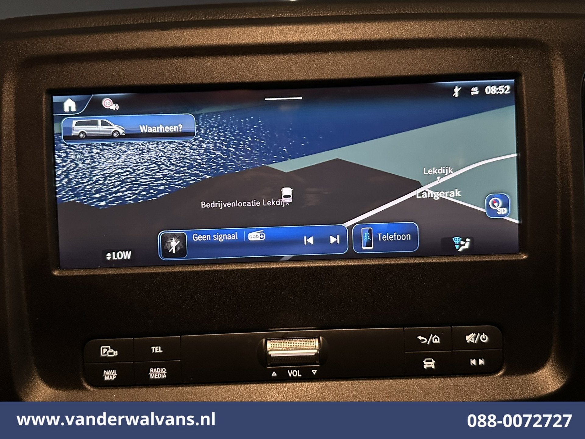 Mercedes-Benz Vito 116 CDI 164pk 2025 Model L2H1 Euro6 Airco, Dealer onderhouden, 2000 kg, Wit, Mercedes-Benz