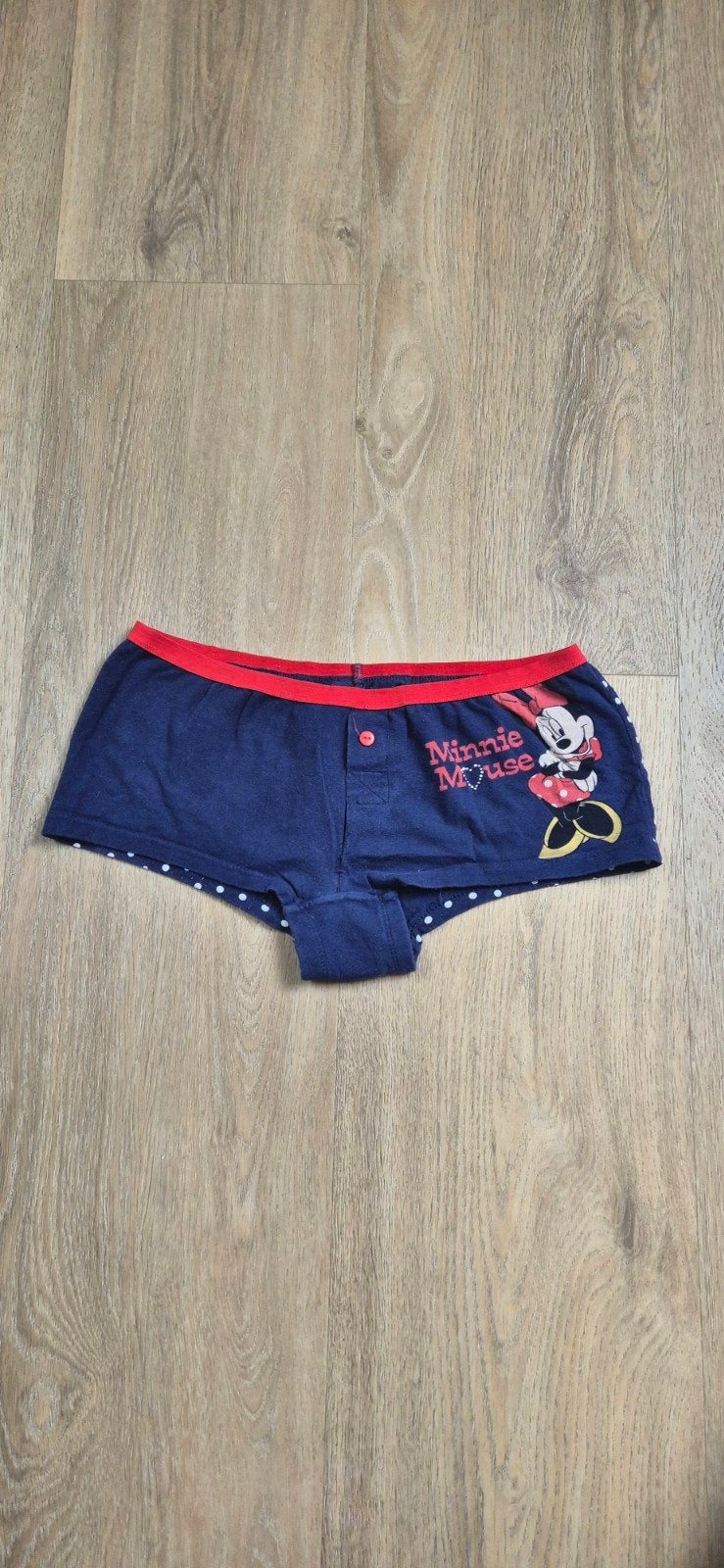 Mini mouse broekje, maat 40/42, Verzamelen, Disney, Gebruikt, Kleding of Textiel, Mickey Mouse, Ophalen of Verzenden
