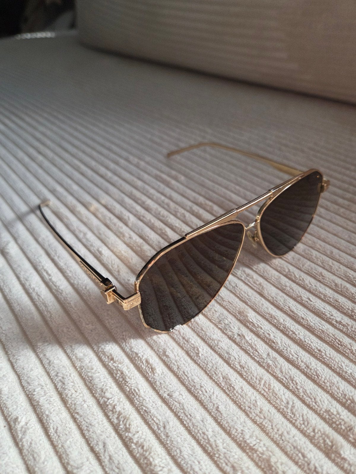 Louis Vuitton Z1201E LV Ash Pilot Zonnebril Monogram Heren, Ophalen of Verzenden, Overige kleuren, Zonnebril, Overige merken