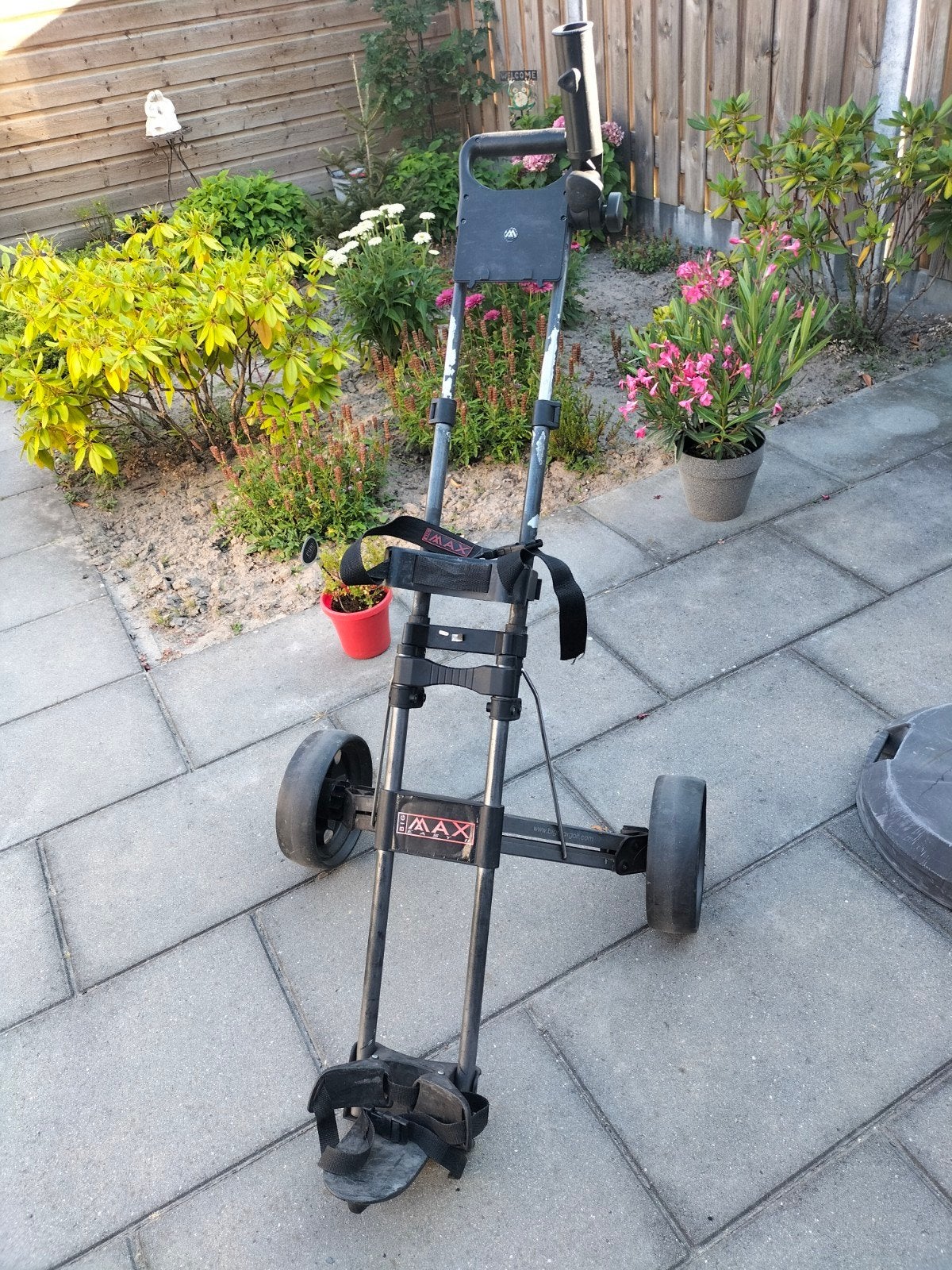 Bigmax golftrolley izgs ideaal voor vakantie, Sport en Fitness, Golf, Ophalen, Golfkar