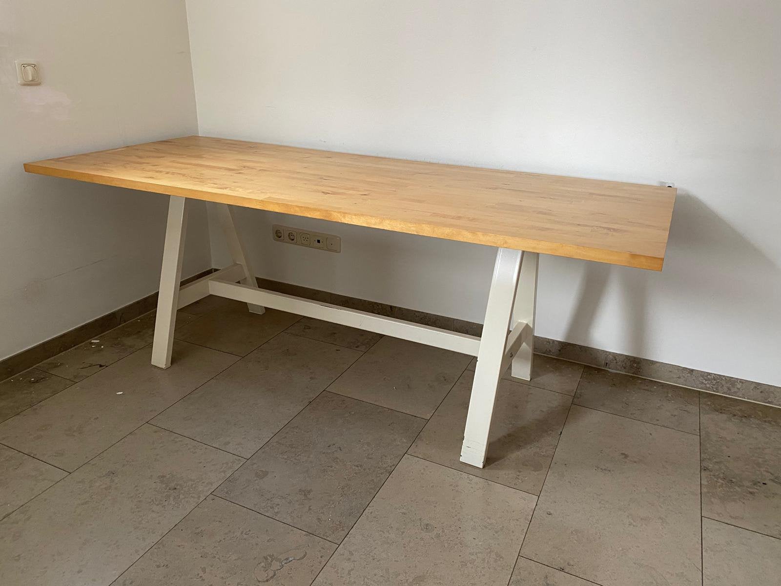 Ikea eettafel, werktafel, bureau, Ophalen, Zo goed als nieuw, Rechthoekig, 50 tot 100 cm