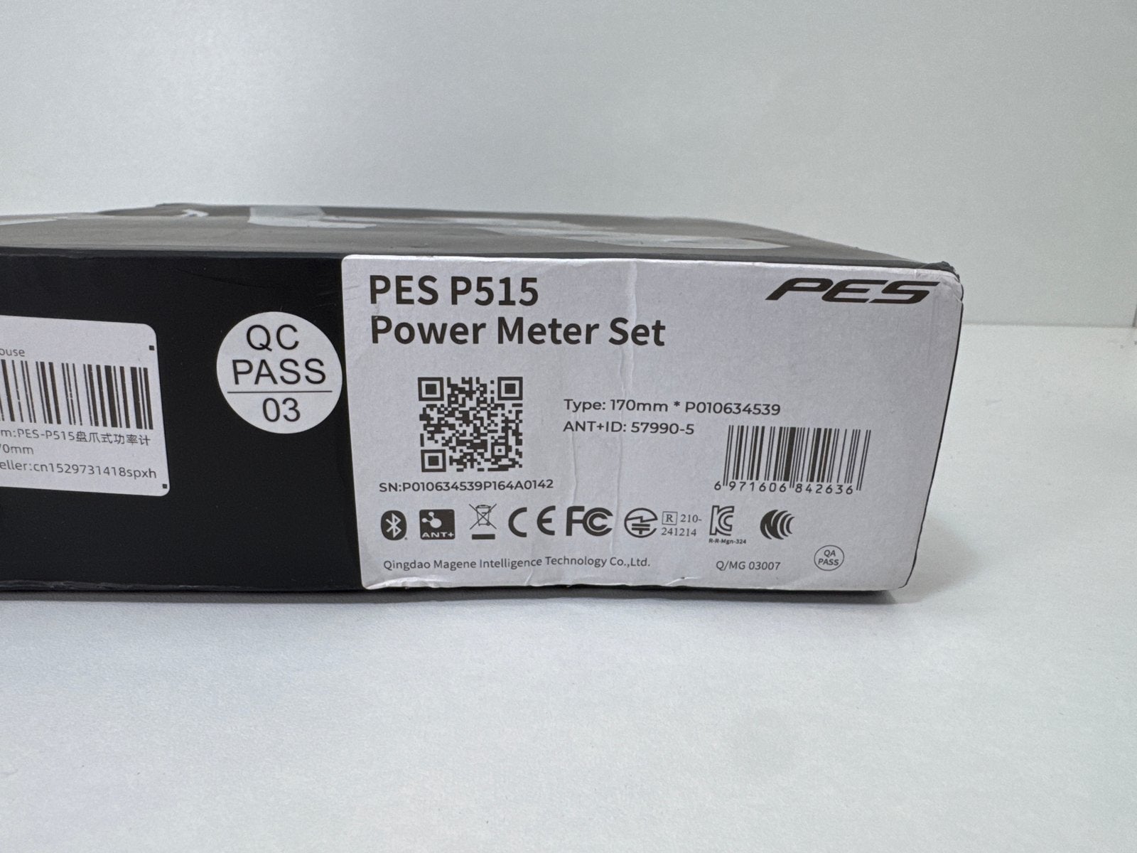 Magene PES P515 Powermeter Set 170mm, Crankstel of Pedalen, Nieuw, Ophalen of Verzenden, Aluminium