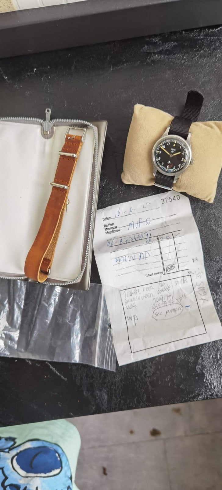 smiths w10, Sieraden, Tassen en Uiterlijk, Horloges | Antiek, Staal, Met bandje, Polshorloge, 1960 of later