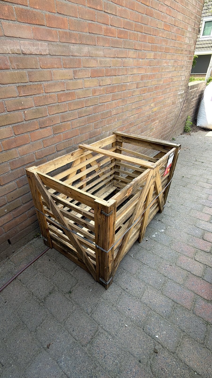 6x  HOUTKRATTEN | GRATIS, Ophalen, Minder dan 25 mm, Zo goed als nieuw, Plank