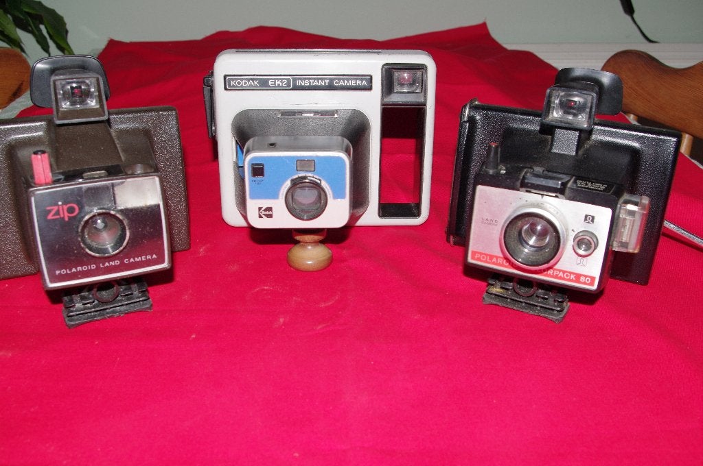 polaroid camera 3 stuks samen 35 euro., Ophalen of Verzenden, Gebruikt, Polaroid, Polaroid