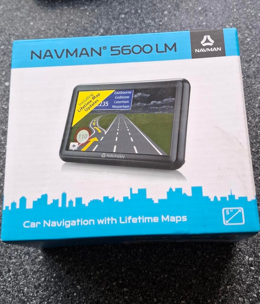 Navman 5600LM Navigatiesysteem met levenslange updates, Ophalen of Verzenden, Zo goed als nieuw