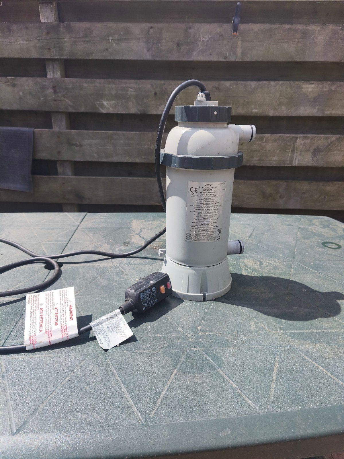 Intex Zwembad Verwarming Heater, Tuin en Terras, Zwembad-toebehoren, Ophalen, Gebruikt, Verwarming