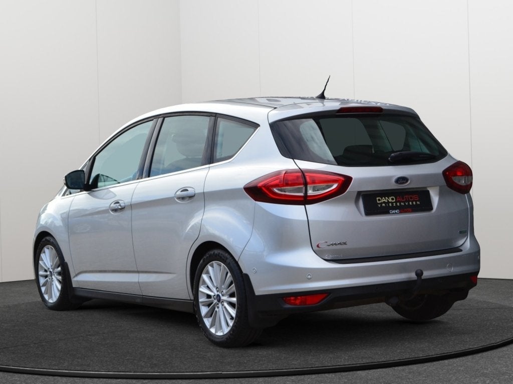 Ford C-MAX 1.5 150 PK Titanium Keyless/Navi/Trekhaak/17'', Auto's, Stof, 4 cilinders, 150 pk, Origineel Nederlands