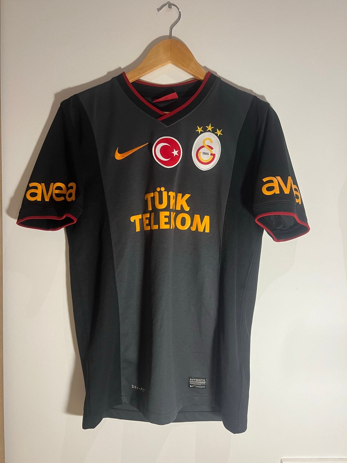 Galatasaray Thuisshirt 2012-2013 Maat S - Nike Dri-Fit, Kleding | Heren, Zwart, Ophalen of Verzenden, Voetbal, Gedragen