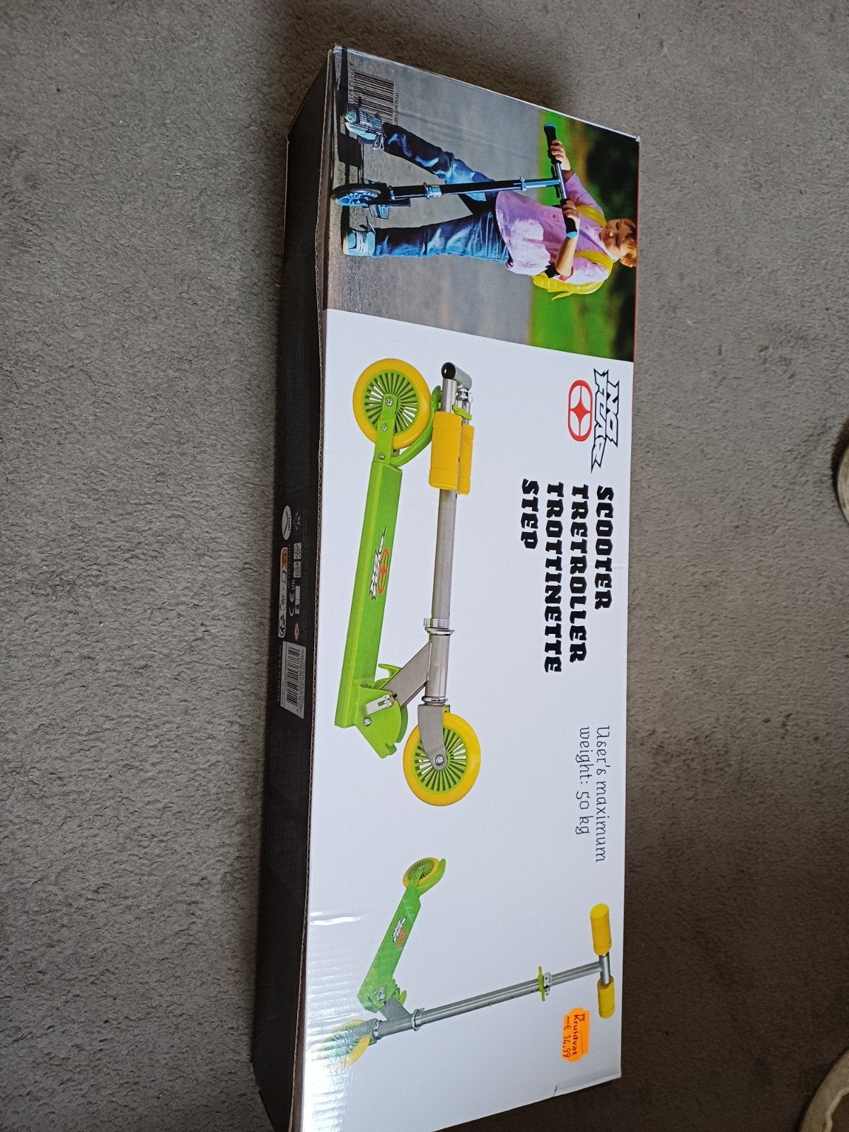 Gloednieuwe step in verpakking - Ideaal cadeau!, Ophalen of Verzenden, Nieuw, Gewone step